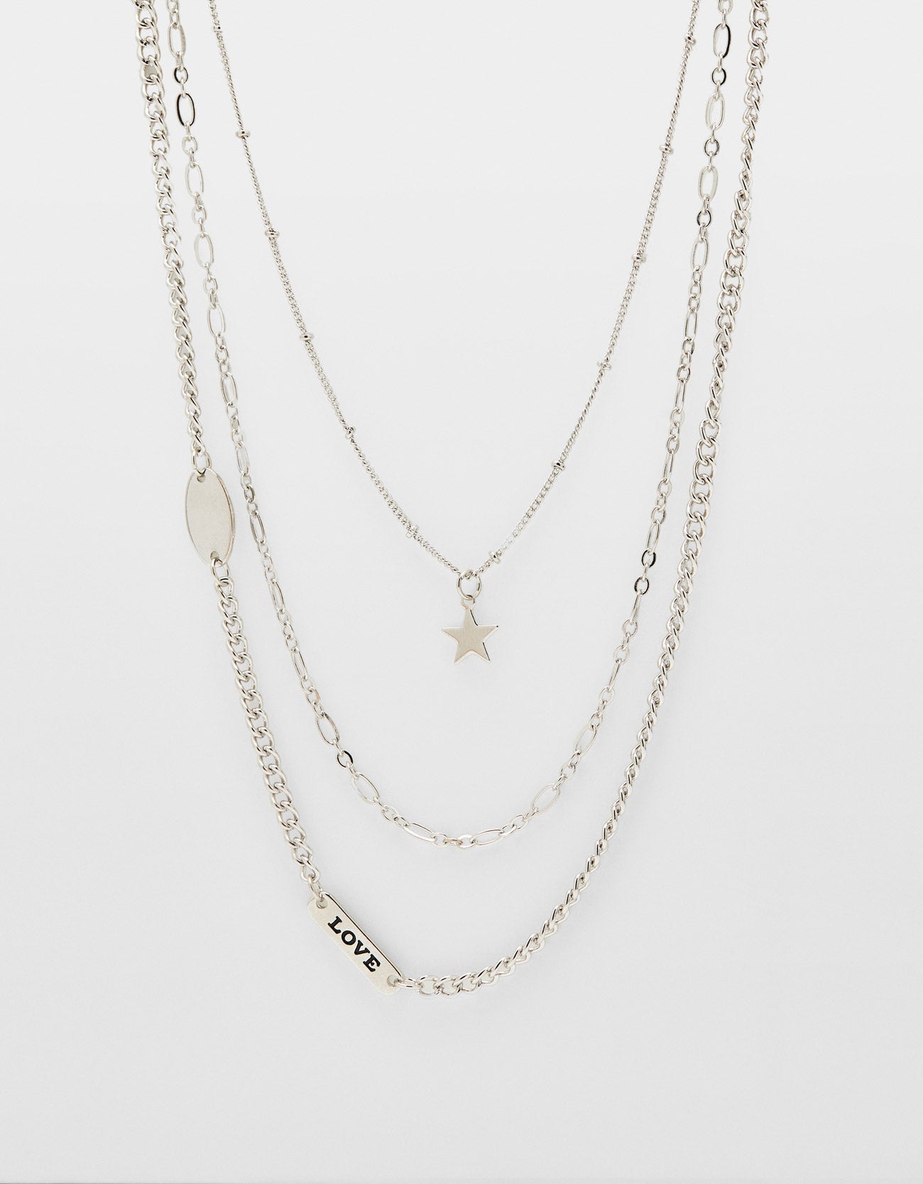 Chain necklace with star pendant